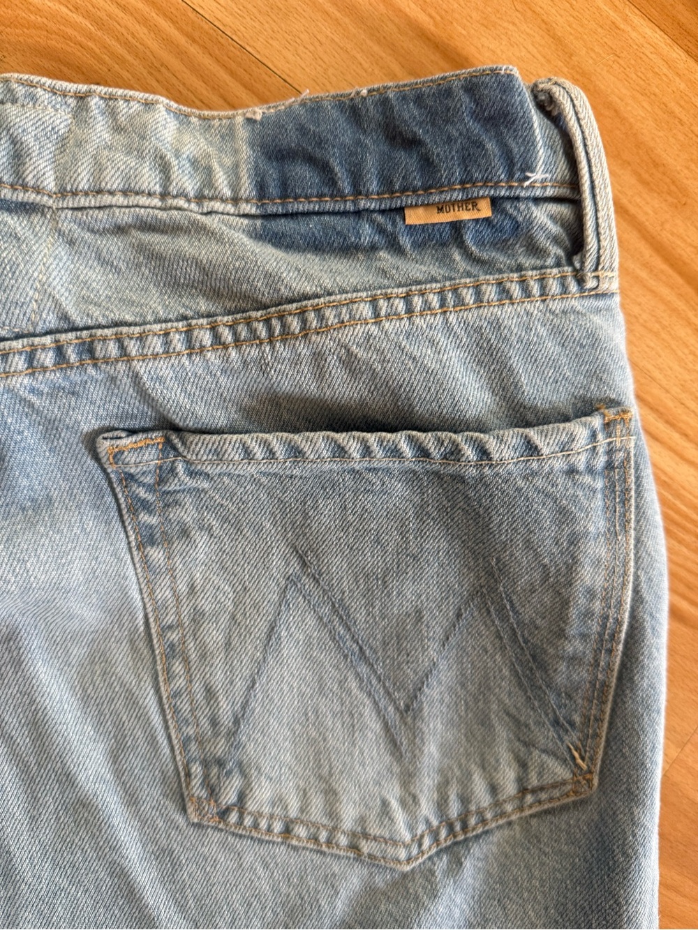 MOTHER SUPERIOR The Rambler Zip Ankle Fray Jeans in I’m with the Band - Sz 28 - Picture 11 of 11